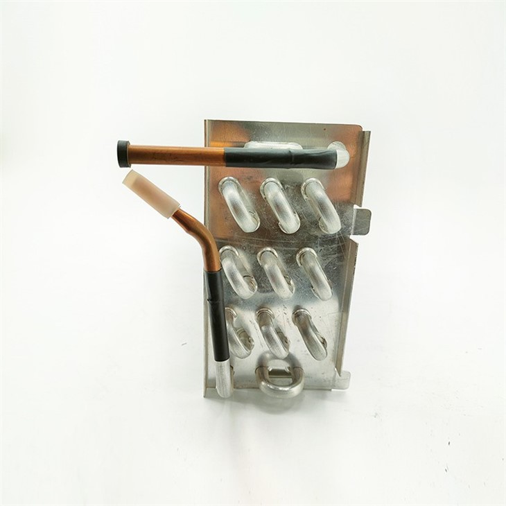 Aluminium Tube Aluminium Fin Show Case Evaporator