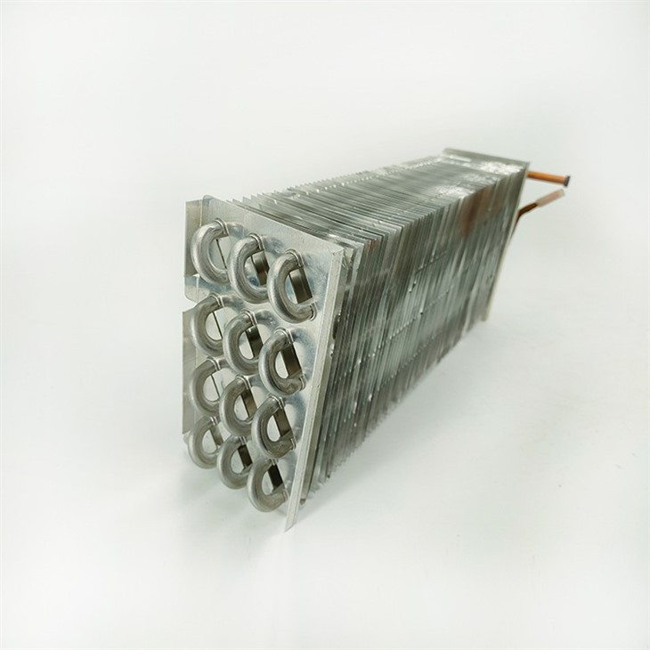 Aluminium Tube Aluminium Fin Show Case Evaporator