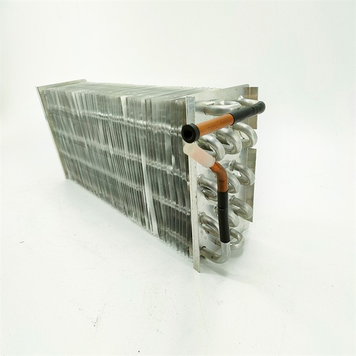 Aluminium Tube Aluminium Fin Show Case Evaporator