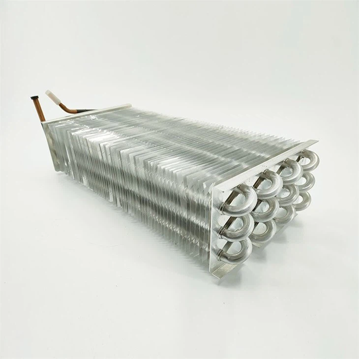 Cooling Coils Ammonia Flooded Aluminum Tube Fin Evaporator
