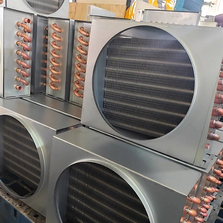 Copper Tube Finned Evaporator
